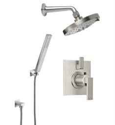 California Faucets KT02-77.18 Morro Bay Styletherm Thermostatic Shower Trim with 1.8 GPM Multi-Function Showerhead and Handshower Kit