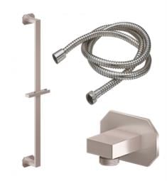 California Faucets 9128-C2 Christopher Grubb Doheny Octagon Base Slide Bar and Handshower Kit