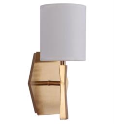 Craftmade 16005SB1 Chatham 1 Light 4 1/2" Incandescent Wall Sconce in Satin Brass with White Cylinder Linen Shade