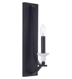 Craftmade 57661-FBMWW Esme 1 Light 4 1/2" Incandescent Wall Sconce in Flat Black/Matte White