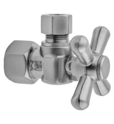 Jaclo 626 Quarter Turn Angle Pattern 1/2" IPS x 1/2" O.D. Supply Valve with Standard Cross Handle