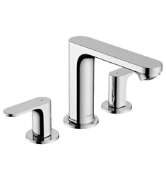 Hansgrohe 72530 Rebris S 5 1/8" Double Handle Bathroom Sink Faucet with Pop-Up Drain