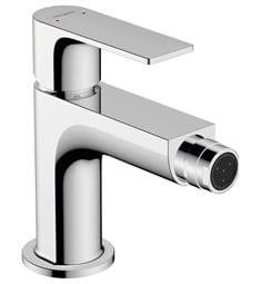 Hansgrohe 72211 Rebris E 5 5/8" Single Hole Deck Mounted Bidet Faucet with Pop-Up Drain