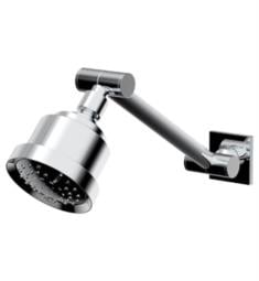 Santec 702307 3 3/4" Multi-Function Cylindrical Showerhead with Adjustable Arm and Flange