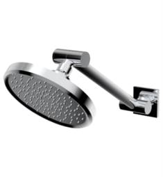 Santec 702407 6" Single Function Showerhead with Adjustable Arm and Flange
