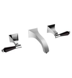 Santec 9229DB-TM Edo Crystal 2 3/8" Wall Mount Widespread Bathroom Sink Faucet