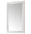James Martin 725-M26-MOP Callie 26" Wall Mount Framed Rectangular Mirror in White Mother of Pearl