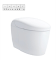 TOTO MS8341CUMFG#01 Neorest RS Dual Flush Toilet with 1.0 GPF & 0.8 GPF in Cotton