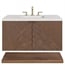 1 1/8" Lime Delight Quartz Top with Rectangular Sink