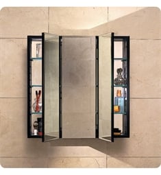 Robern PLM3030G PL Series 30" x 30" Customizable 3-Door Medicine Cabinet w/ Beveled Doors