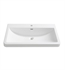 Fresca Milano 32" White Integrated Sink with Countertop