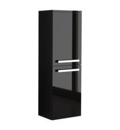 LaToscana AMC023 Ambra 41 3/4" Wall Mount Linen Tower with Two Doors and Right Side Hinges