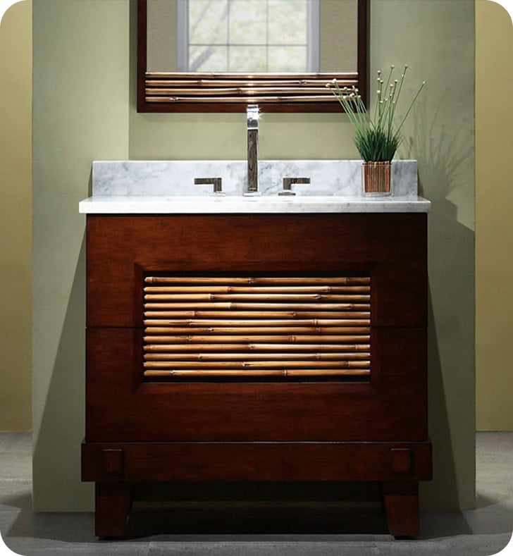 Modern Bathroom Vanity, Bamboo Bathroom Vanity 30