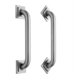 Jaclo 2742 Cubix 42" Wall Mount Grab Bar with Contemporary Square/Diamond Flange