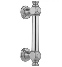 Jaclo H60-FM 6" - 32" Front Mount Shower Door Handle Pull Bar Smooth with End Caps