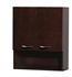 Maria Wall Cabinet by Wyndham Collection in Espresso