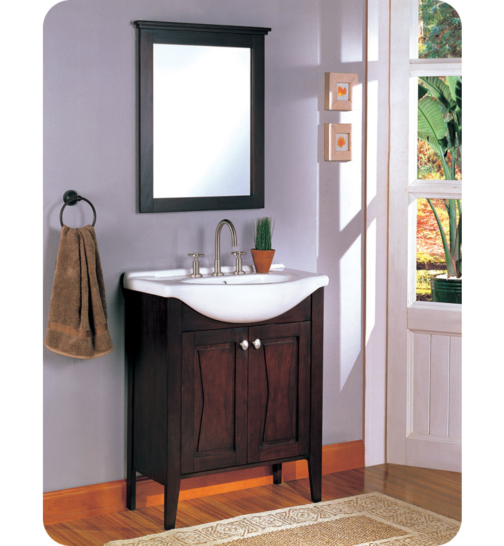 Fairmont Designs 104 V30 Bowtie 30, Modern Bathroom Vanity And Sink Combo