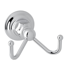 Rohl ROT7D Country Bath 5 1/8" Wall Mount Double Robe Hook