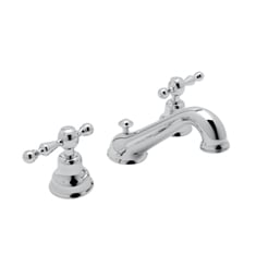 Rohl AC102 Arcana 5 3/8" Double Handle Widespread Bathroom Sink Faucet