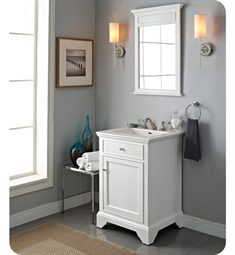 Fairmont Designs 1502-V24 Framingham 24" Modern Bathroom Vanity in Polar White