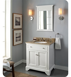 Fairmont Designs 1502-V30 Framingham 30" Modern Bathroom Vanity in Polar White