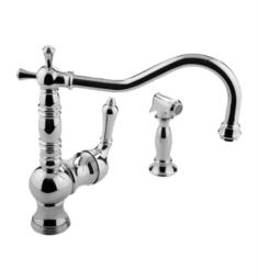 Graff G-4230-LM7 Pesaro 9 1/4" Single Handle Deck Mounted Kitchen Faucet with Side Spray