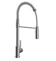 Rohl R7521 Lux 21" Side Lever Handle Pro Pulldown Kitchen Faucet