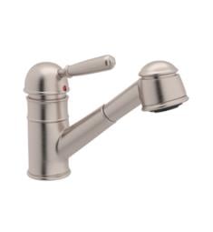 Rohl R77V3STN Country Pull-Out Bar Faucet With Short Handspray