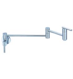 Gerber D205058 Parma 24 1/2" Double Handle Wall Mount Pot Filler with Double Joint Swing Spout
