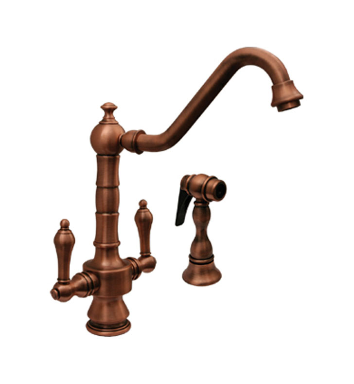 Whitehaus Whksdtlv3 8201 Vintage Iii Dual Handle Faucet With Long