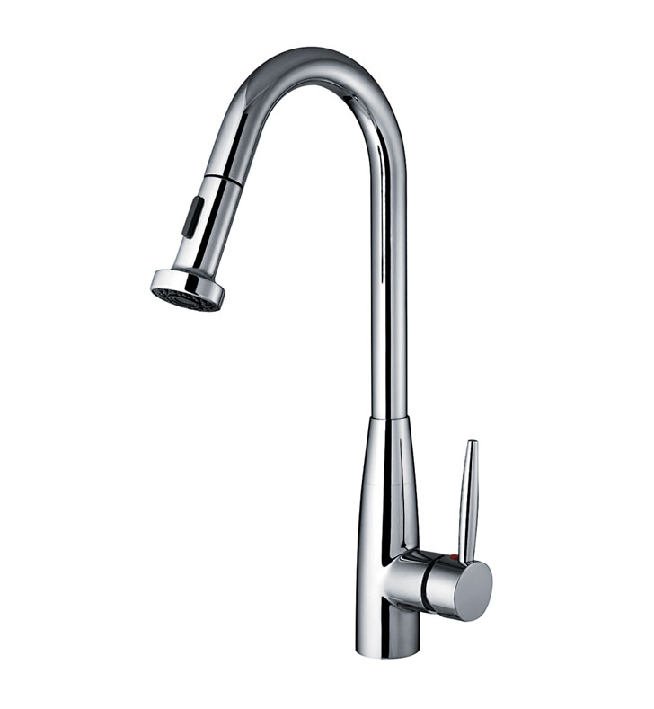 Whitehaus WH2070838 Jem Collectin single hole faucet with a 