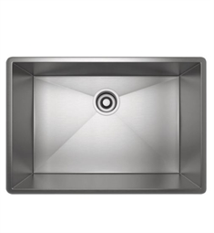 Rohl RSS2416SB Forze Single Bowl Stainless Steel Kitchen Sink in Brushed Stainless Steel Finish