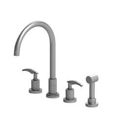 Rubinet 8BLAL LaSalle Widespread Kitchen Faucet with Hand Spray