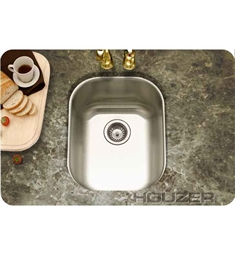 Houzer CS-1607-1 Undermount Single Basin Bar Sink