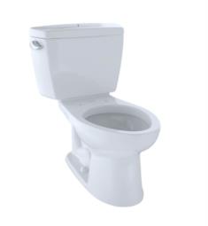 TOTO CST744SDB#01 Drake Two-Piece Elongated Toilet with 1.6 GPF Single Flush and Insulated Boltdown Tank Lid
