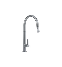 Franke FF2780 Satin Nickel Pullout Spray High Arch Kitchen Faucet