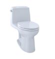 TOTO MS854114E Eco UltraMax One-Piece Elongated Bowl with SoftClose Seat and 1.28 GPF Single Flush