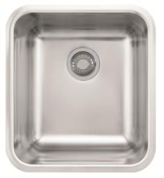 Franke GDX11015 Grande 16 3/4" Single Basin Undermount Stainless Steel Kitchen Sink