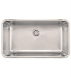 Franke GDX11031 Grande 32 3/4" Single Basin Undermount Stainless Steel Kitchen Sink