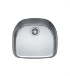 Franke PCX1102109 Prestige 22 1/4" Single Bowl Undermount Stainless Steel Kitchen Sink