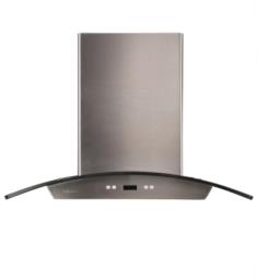 Cavaliere SV218D-I30 218 Series 29 1/2" Island Mount Stainless Steel and Glass Range Hood