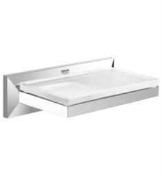 Grohe 40504000 Allure Brilliant 6 7/8" Wall Mount Soap Dish with Shelf in Chrome