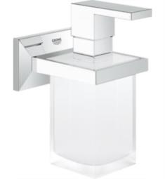 Grohe 40494000 Allure Brilliant 3 7/8" Wall Mount Holder with Soap Dispenser in Chrome