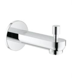 Grohe 13273000 Eurosmart Cosmopolitan 6 3/4" Wall Mount Bathroom Tub Spout with Diverter in Chrome