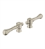 Grohe Bridgeford Lever Handles for Kitchen Faucets with Side Spray in Brushed Nickel
