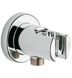 Grohe 28629000 Relexa 2 3/4" Wall Mount Shower Outlet Elbow with Holder in Chrome