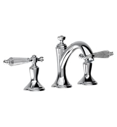 Santec 9520KT Klassica Crystal 6 1/4" Widespread Lavatory Faucet with KT Handles