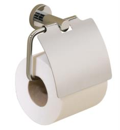 Valsan 67520 Porto 5 1/4" Wall Mount Toilet Paper Holder with Lid