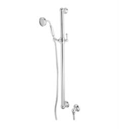Rohl 1272E Spa Shower 38 5/8" Wall Mount Single-Function Anti-Cal Handshower and Slidebar