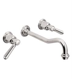 California Faucets TO-V3302-9 Topanga 10 5/8" Double Handle Wall Mount/Vessel Bathroom Sink Faucet